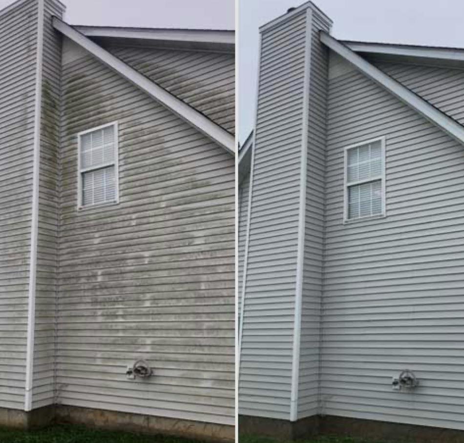 Soft washing in Calgary