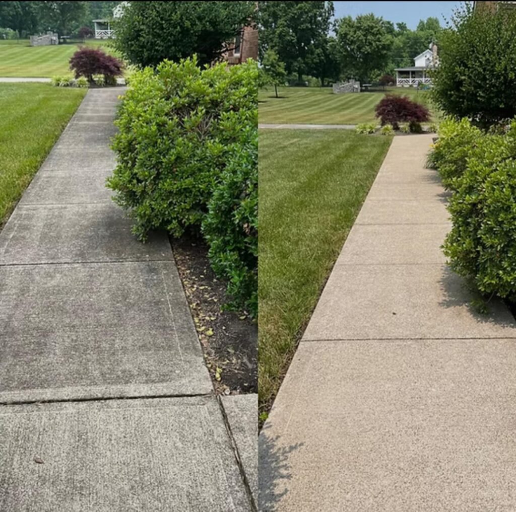 Pressure washing in Calgary