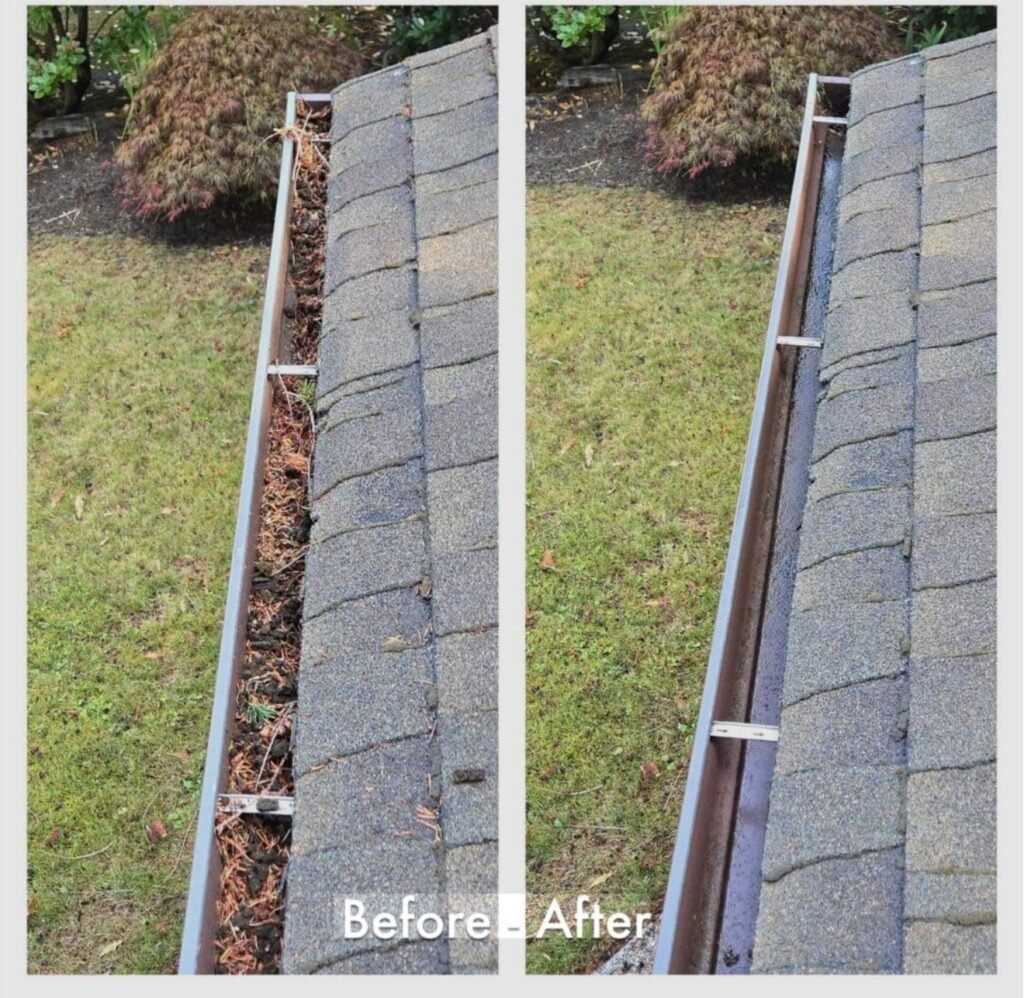 Gutter cleaning in Calgary