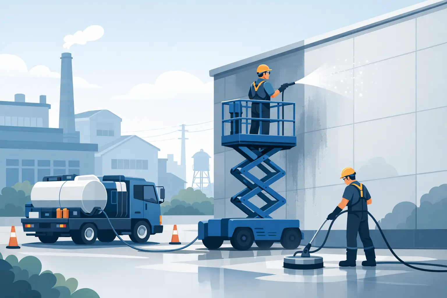 Industrial Exterior Cleaning Services That Last